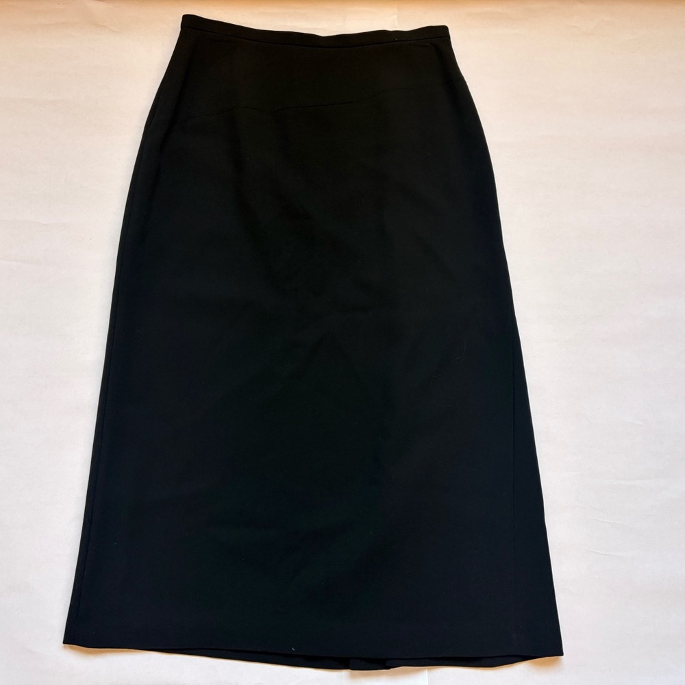 MaxMara Classic Black Pencil Skirt, size 6